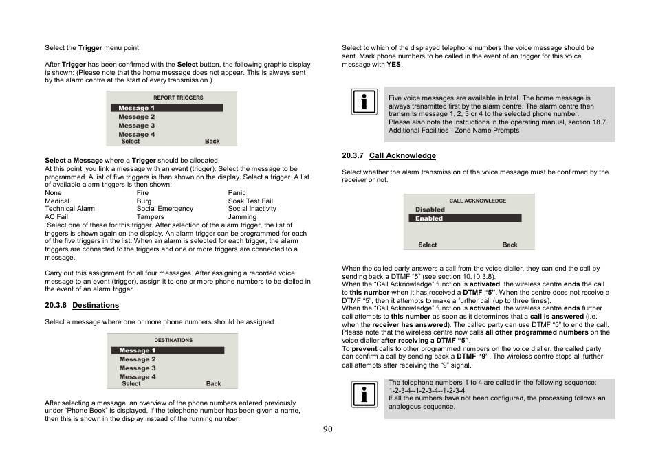 ABUS FU8007 Secvest 2WAY Base Kit Installation User Manual | Page 90 / 106