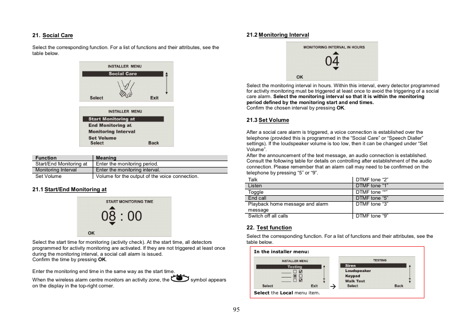 ABUS FU8007 Secvest 2WAY Base Kit Installation User Manual | Page 95 / 106
