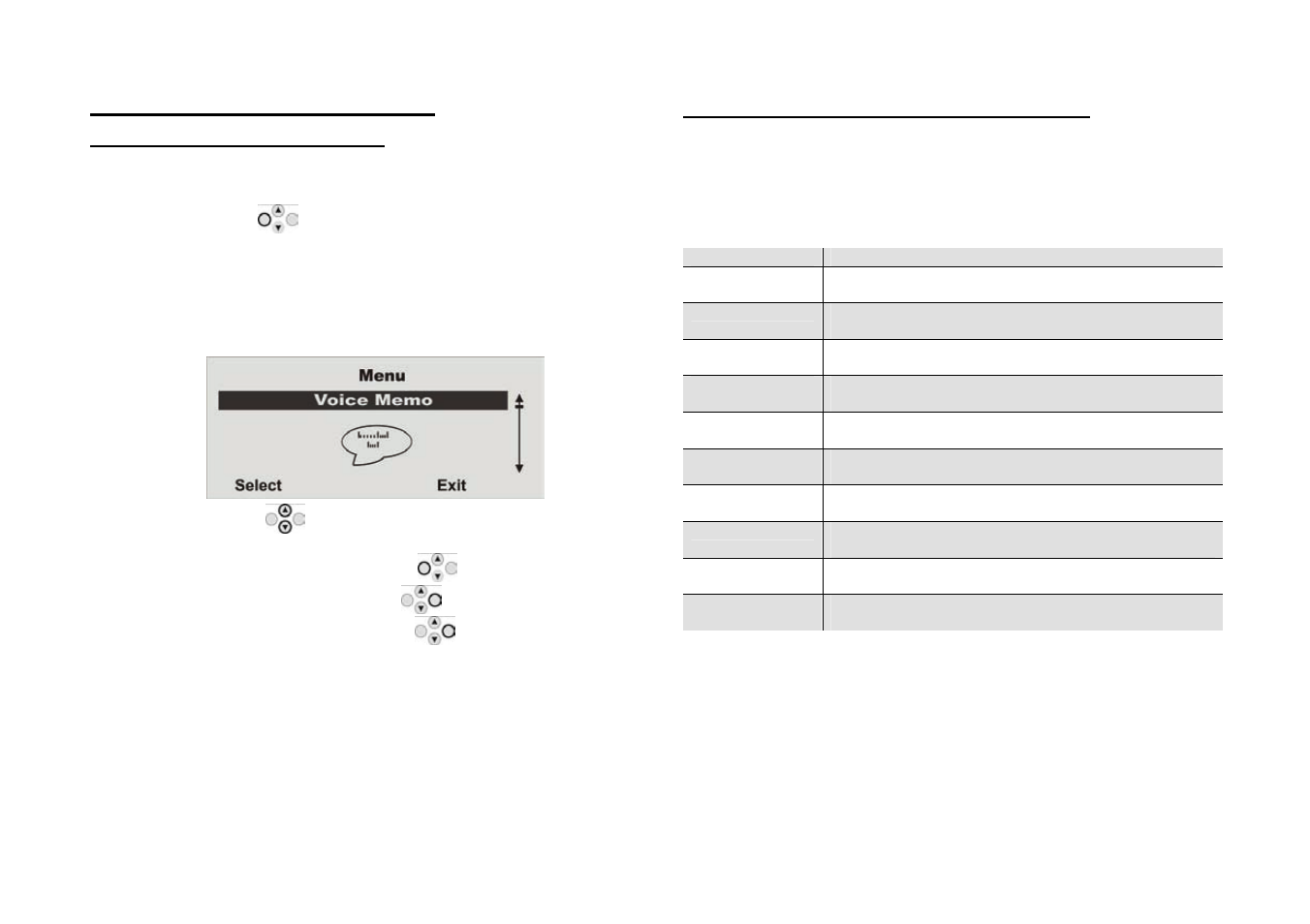 Settings in the user menu | ABUS FU8007 Secvest 2WAY Base Kit Operating instructions User Manual | Page 19 / 48