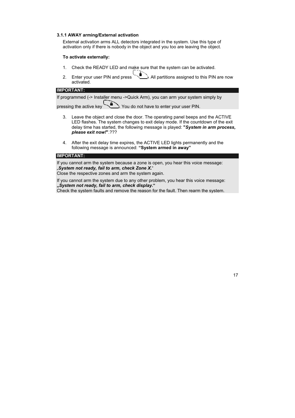 ABUS FU9001 Privest Wireless Alarm Base Set Operating instructions User Manual | Page 21 / 56