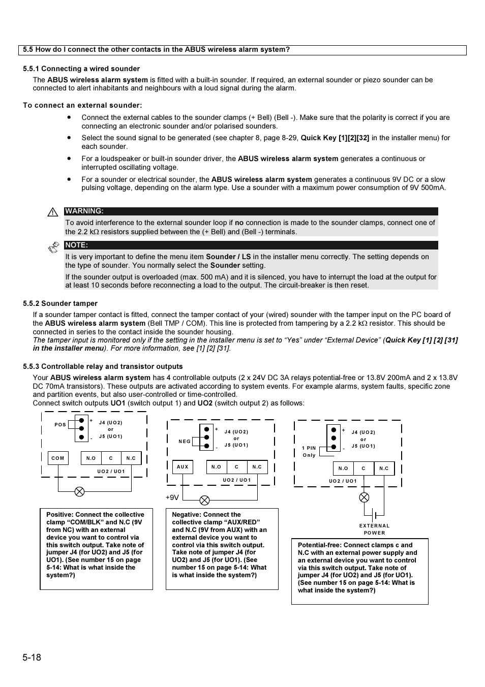 ABUS FU9001 Privest Wireless Alarm Base Set Installation User Manual | Page 18 / 96