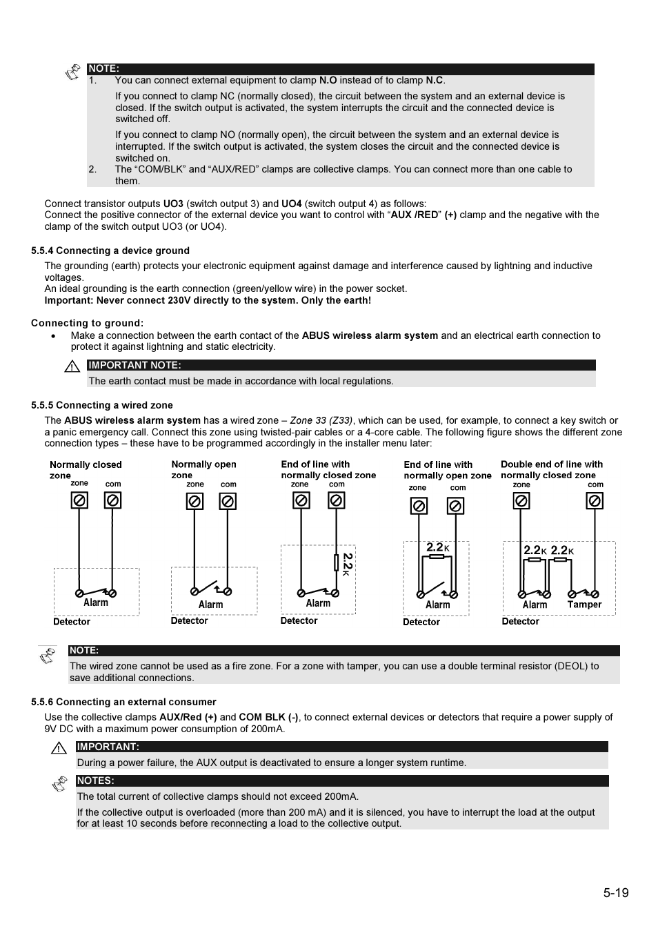 ABUS FU9001 Privest Wireless Alarm Base Set Installation User Manual | Page 19 / 96
