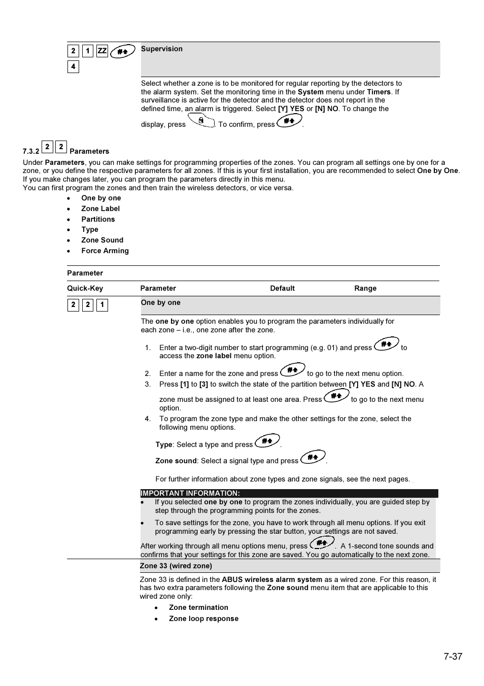 ABUS FU9001 Privest Wireless Alarm Base Set Installation User Manual | Page 37 / 96