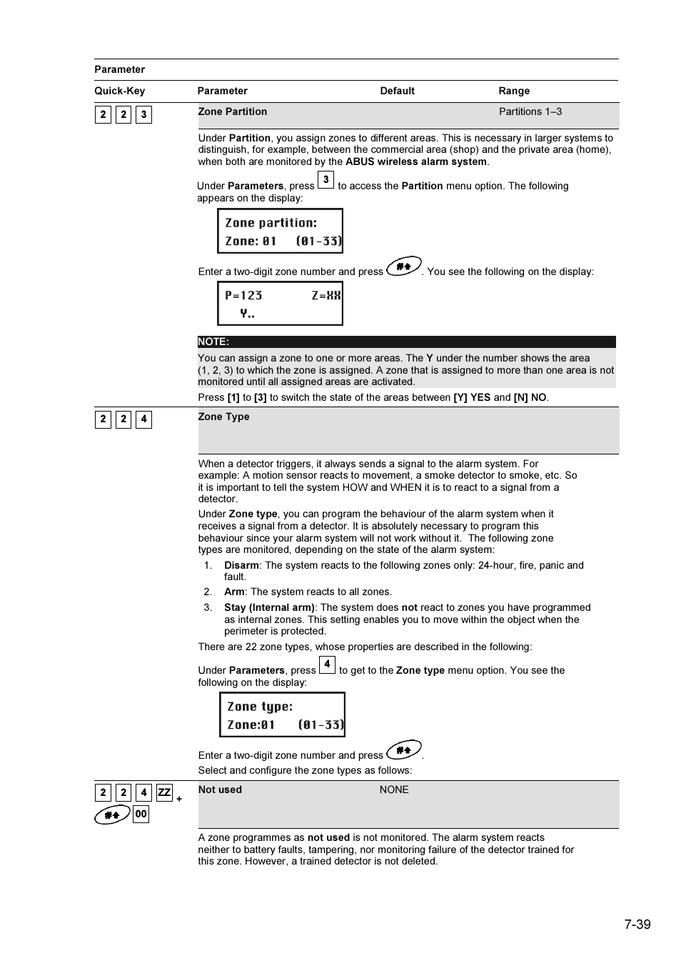 ABUS FU9001 Privest Wireless Alarm Base Set Installation User Manual | Page 39 / 96