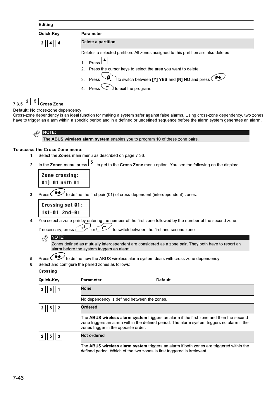 ABUS FU9001 Privest Wireless Alarm Base Set Installation User Manual | Page 46 / 96