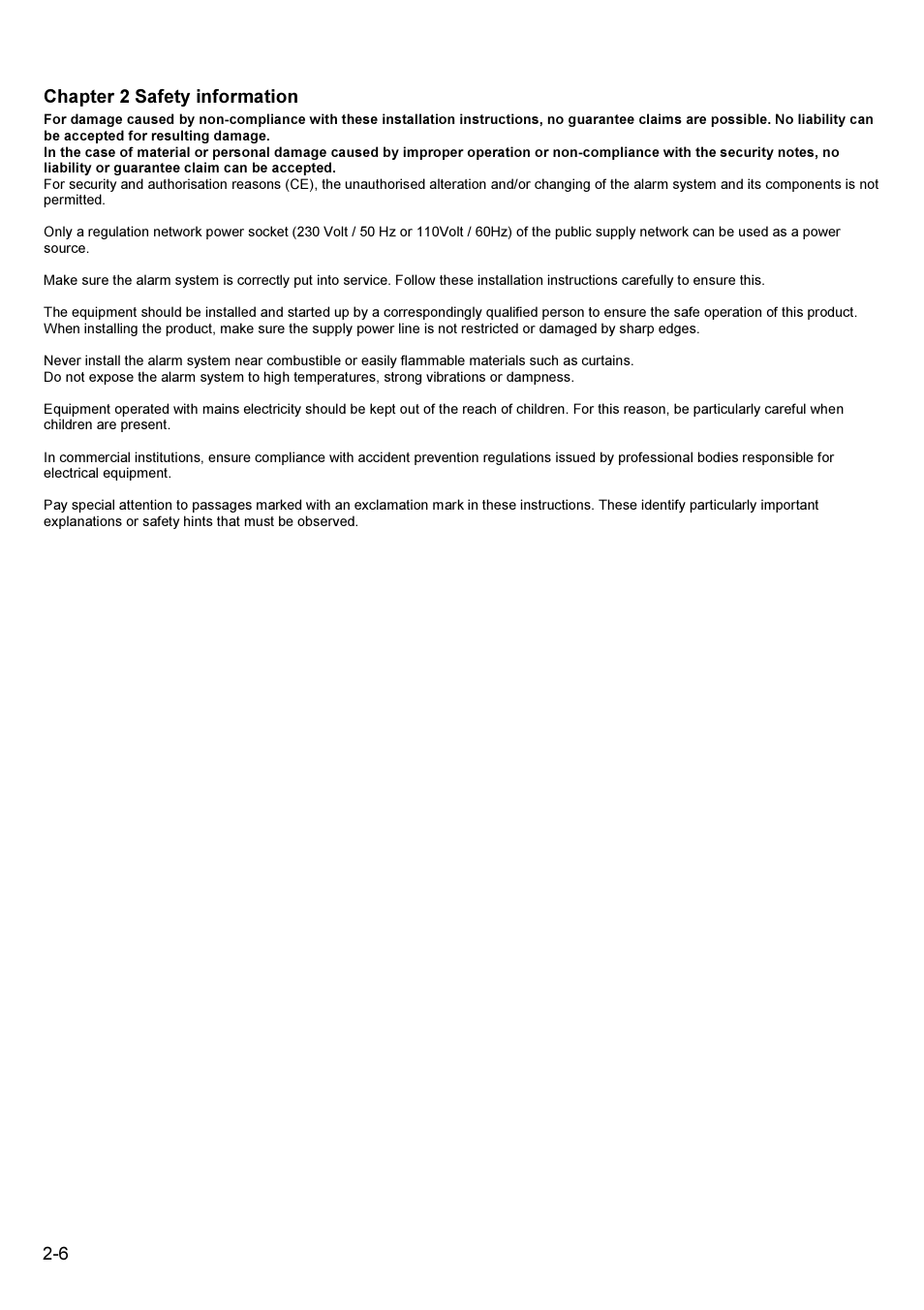 ABUS FU9001 Privest Wireless Alarm Base Set Installation User Manual | Page 6 / 96