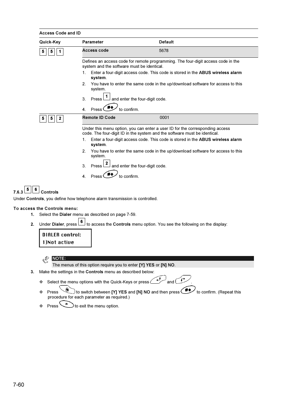 ABUS FU9001 Privest Wireless Alarm Base Set Installation User Manual | Page 60 / 96