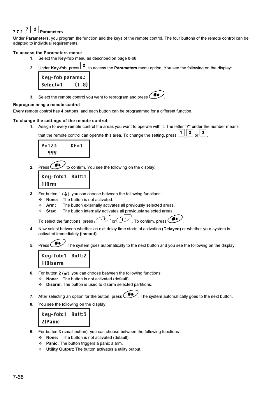 ABUS FU9001 Privest Wireless Alarm Base Set Installation User Manual | Page 68 / 96