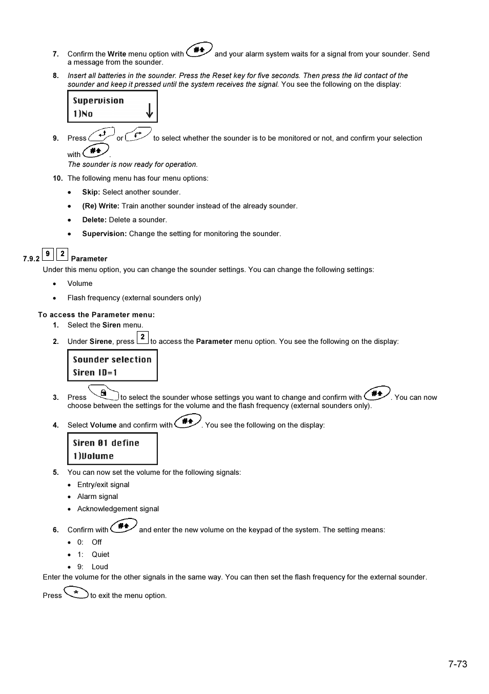 ABUS FU9001 Privest Wireless Alarm Base Set Installation User Manual | Page 73 / 96