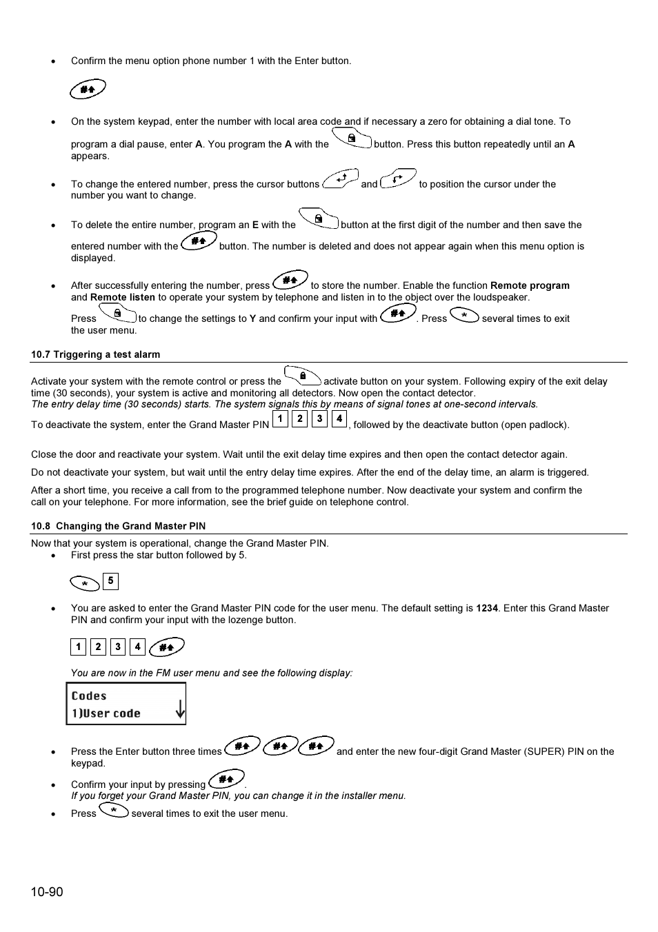 ABUS FU9001 Privest Wireless Alarm Base Set Installation User Manual | Page 90 / 96