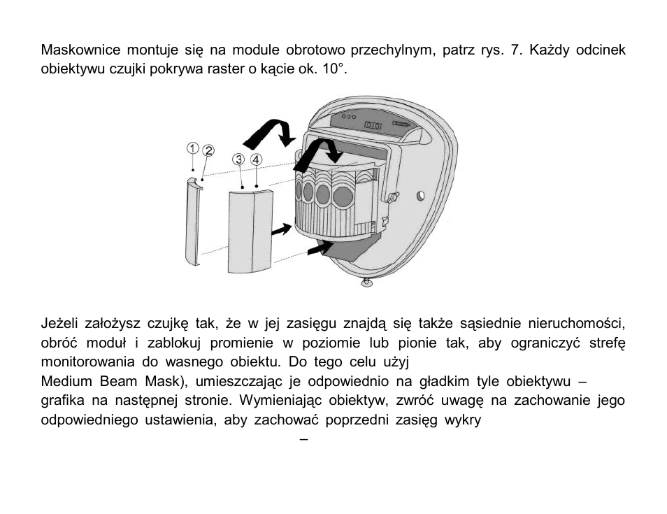 ABUS FUBW50021 Secvest wireless outdoor motion detector User Manual | Page 101 / 110