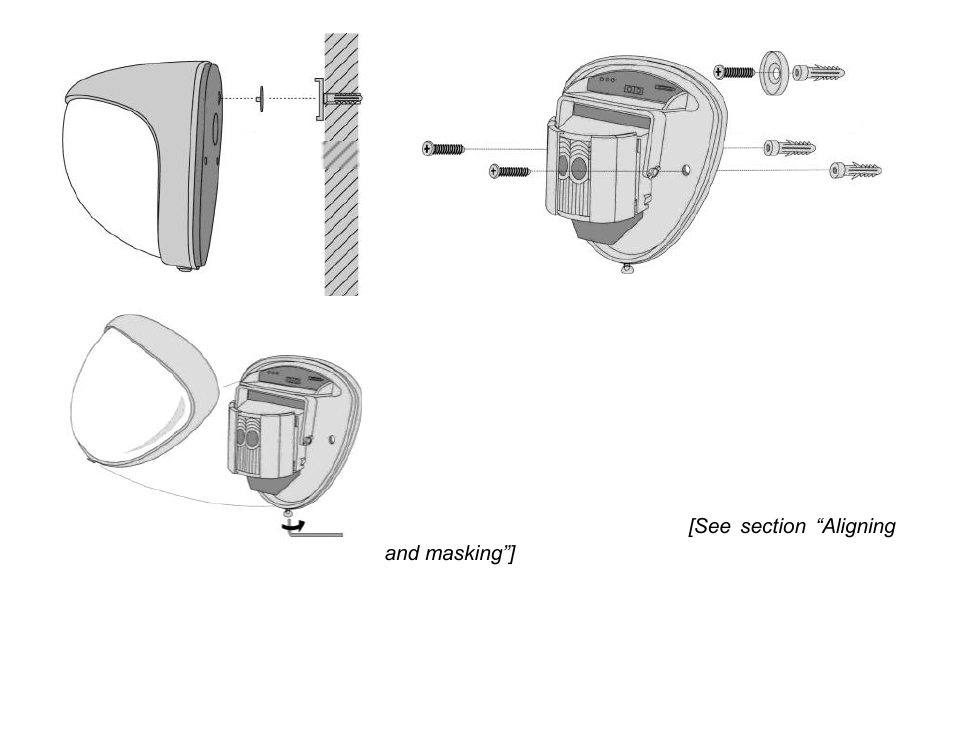 ABUS FUBW50021 Secvest wireless outdoor motion detector User Manual | Page 26 / 110