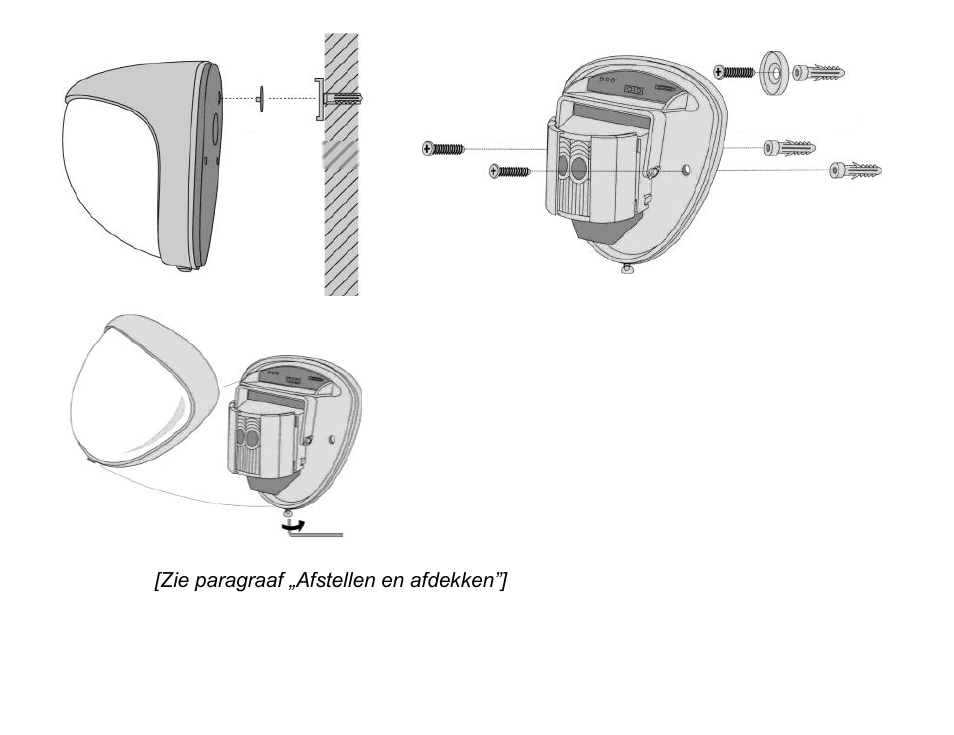 ABUS FUBW50021 Secvest wireless outdoor motion detector User Manual | Page 63 / 110