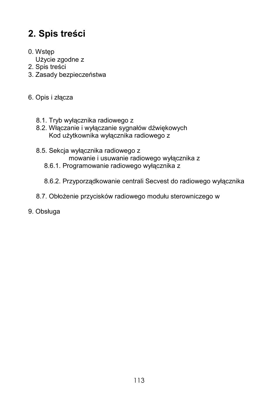 ABUS FUBE50060 Secvest 2WAY Wireless Key Switch User Manual | Page 113 / 130