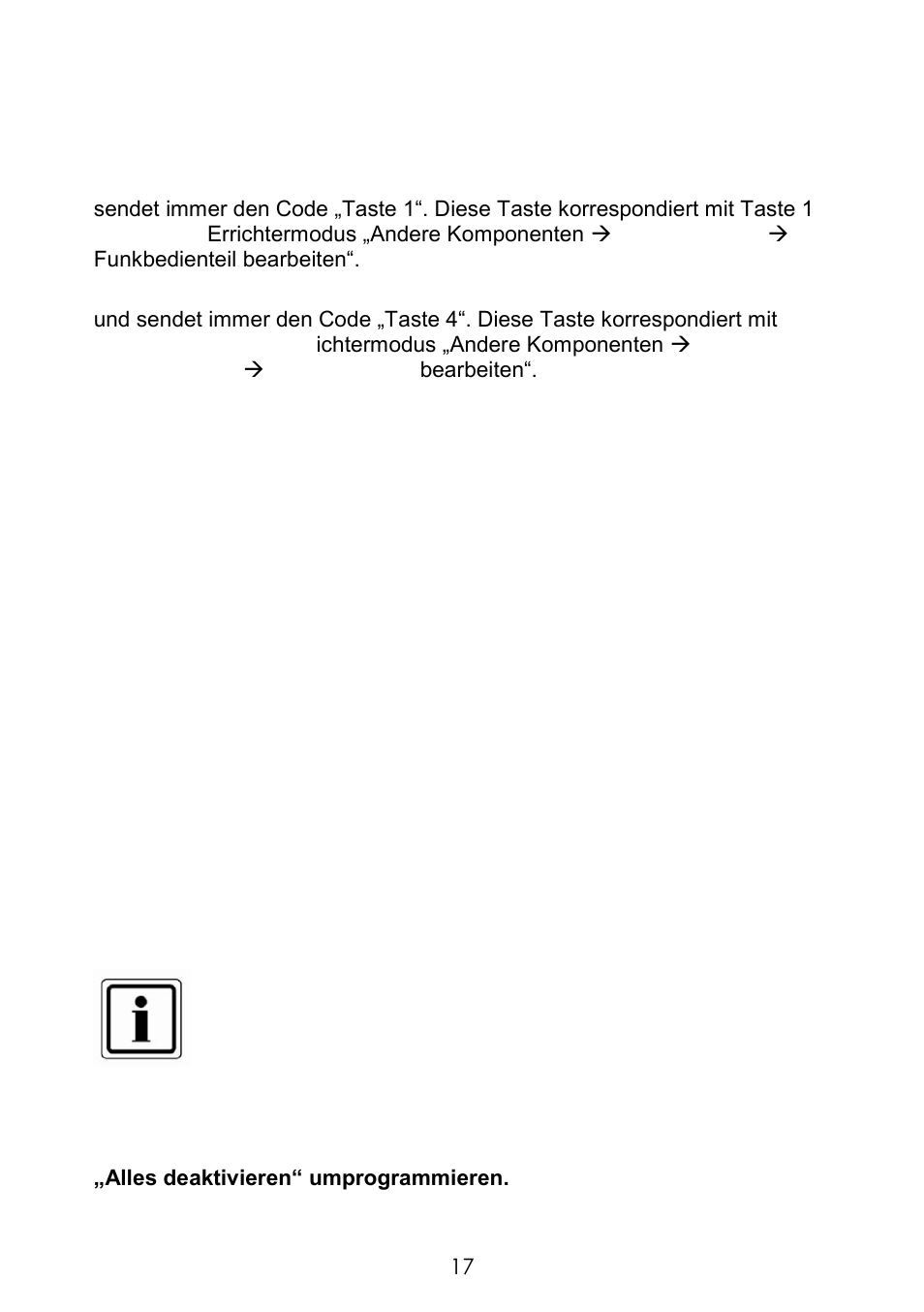 ABUS FUBE50060 Secvest 2WAY Wireless Key Switch User Manual | Page 17 / 130