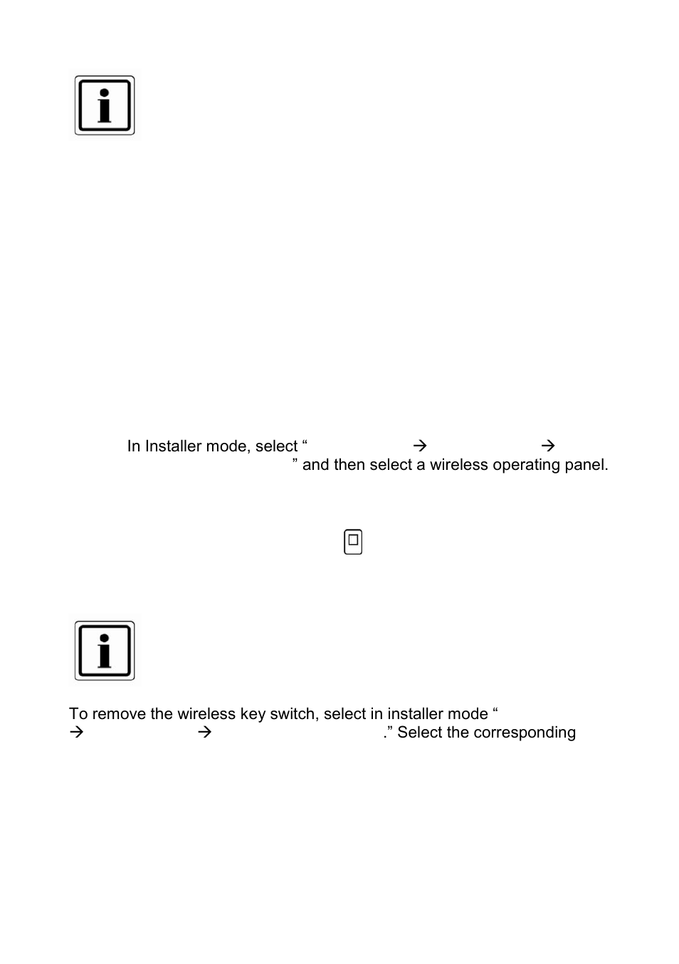 Training and removing the wireless key switch | ABUS FUBE50060 Secvest 2WAY Wireless Key Switch User Manual | Page 33 / 130