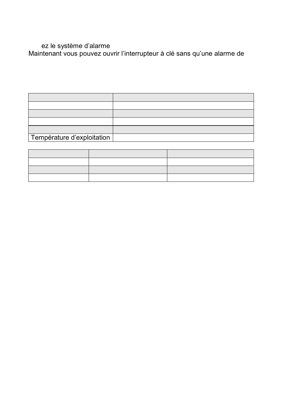 Changement de batterie 11. données techniques, Changement de batterie, Données techniques | ABUS FUBE50060 Secvest 2WAY Wireless Key Switch User Manual | Page 56 / 130