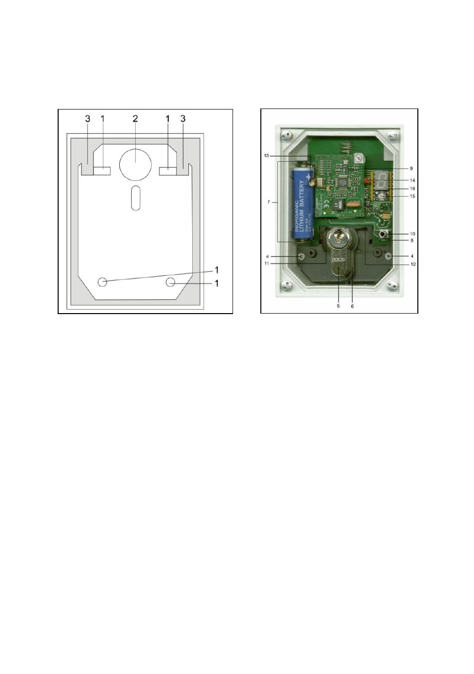 Descrizione e collegamenti | ABUS FUBE50060 Secvest 2WAY Wireless Key Switch User Manual | Page 62 / 130