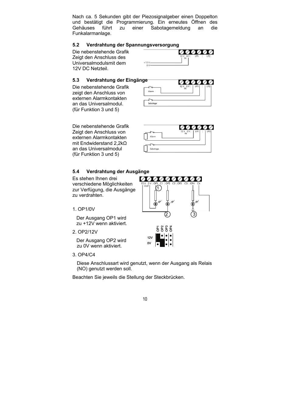 ABUS FU8211 Secvest 2WAY Wireless Universal Module User Manual | Page 10 / 220