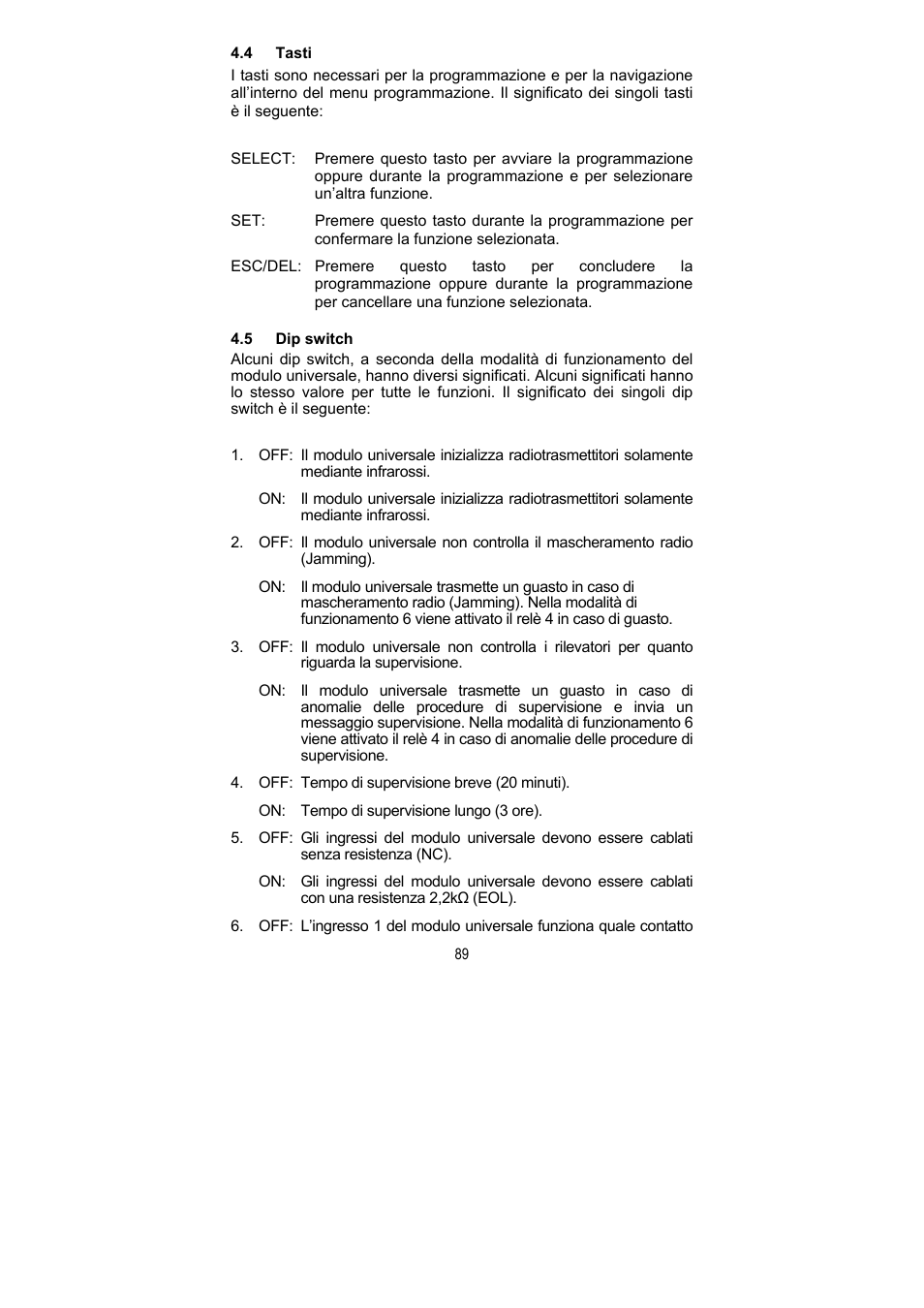 ABUS FU8211 Secvest 2WAY Wireless Universal Module User Manual | Page 101 / 220