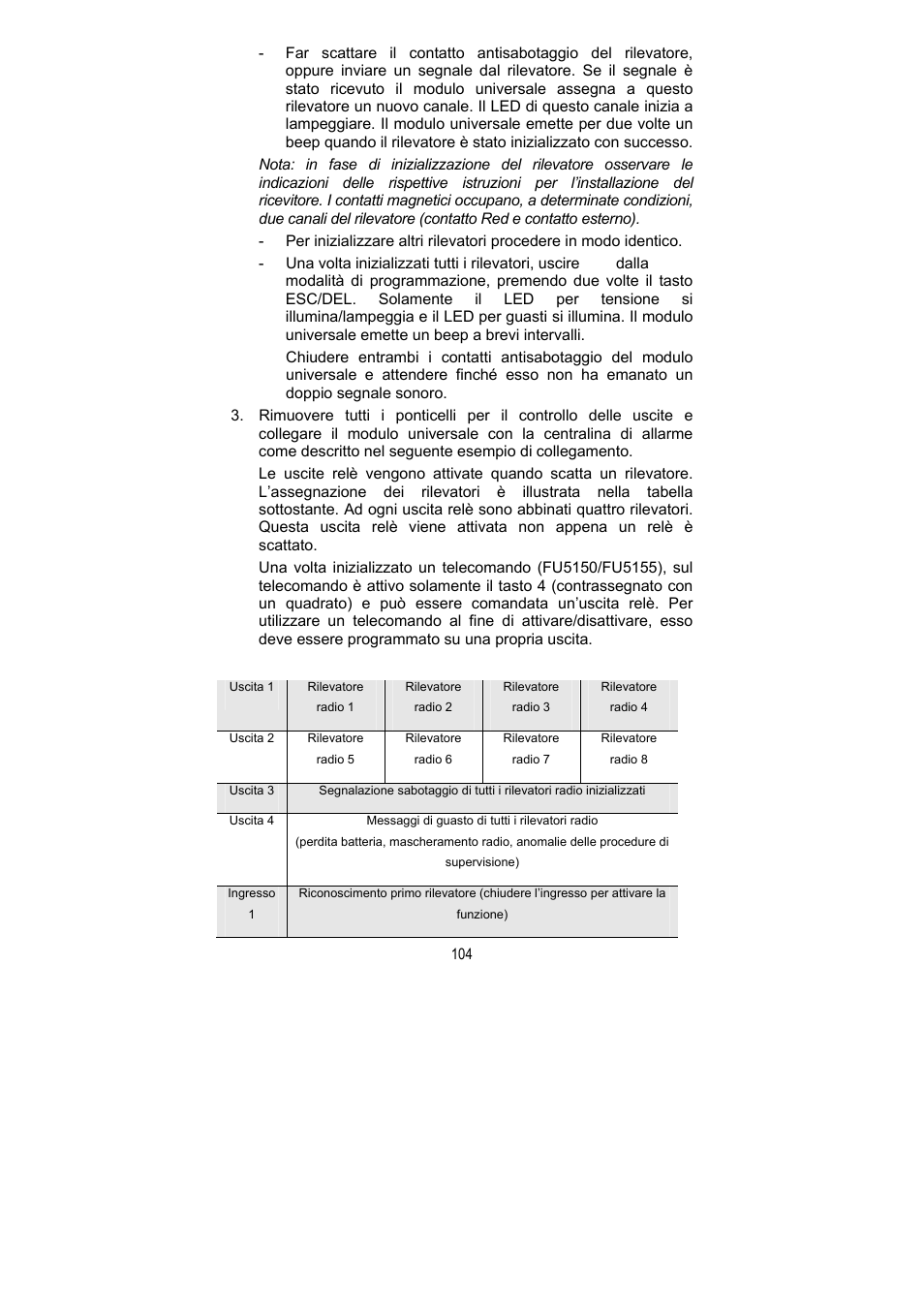 ABUS FU8211 Secvest 2WAY Wireless Universal Module User Manual | Page 116 / 220