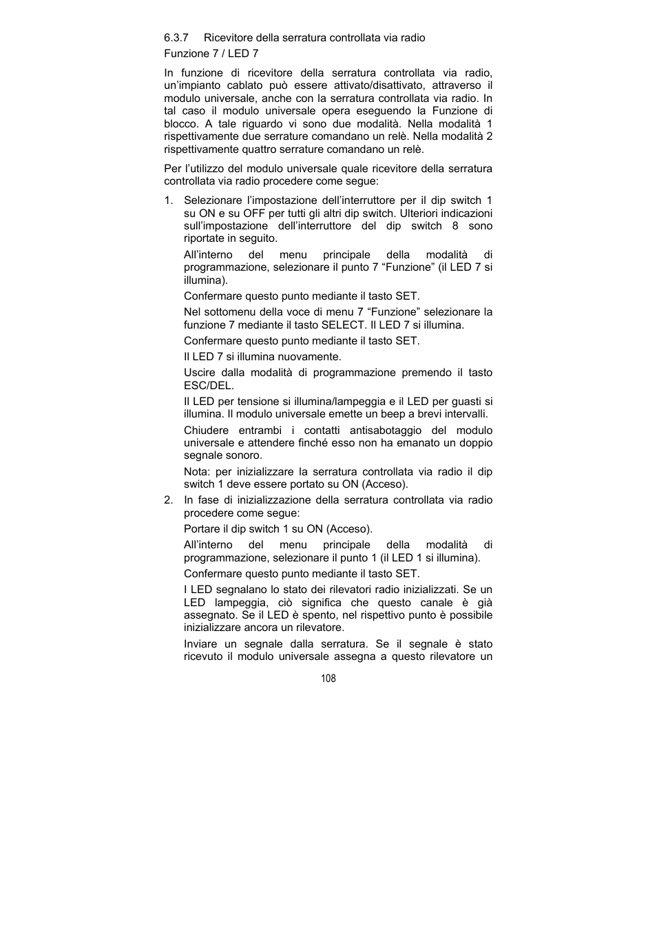 ABUS FU8211 Secvest 2WAY Wireless Universal Module User Manual | Page 120 / 220