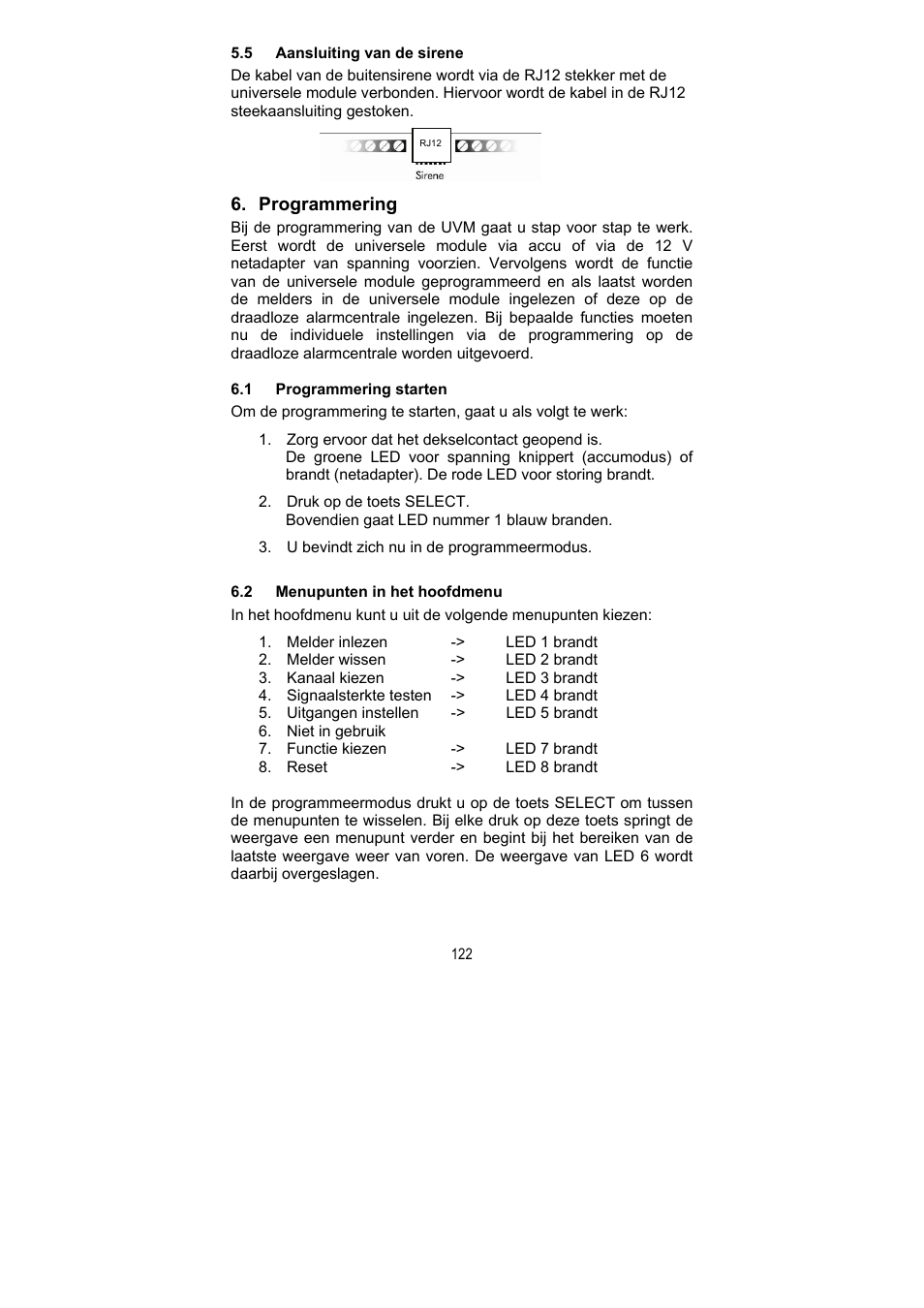 ABUS FU8211 Secvest 2WAY Wireless Universal Module User Manual | Page 134 / 220