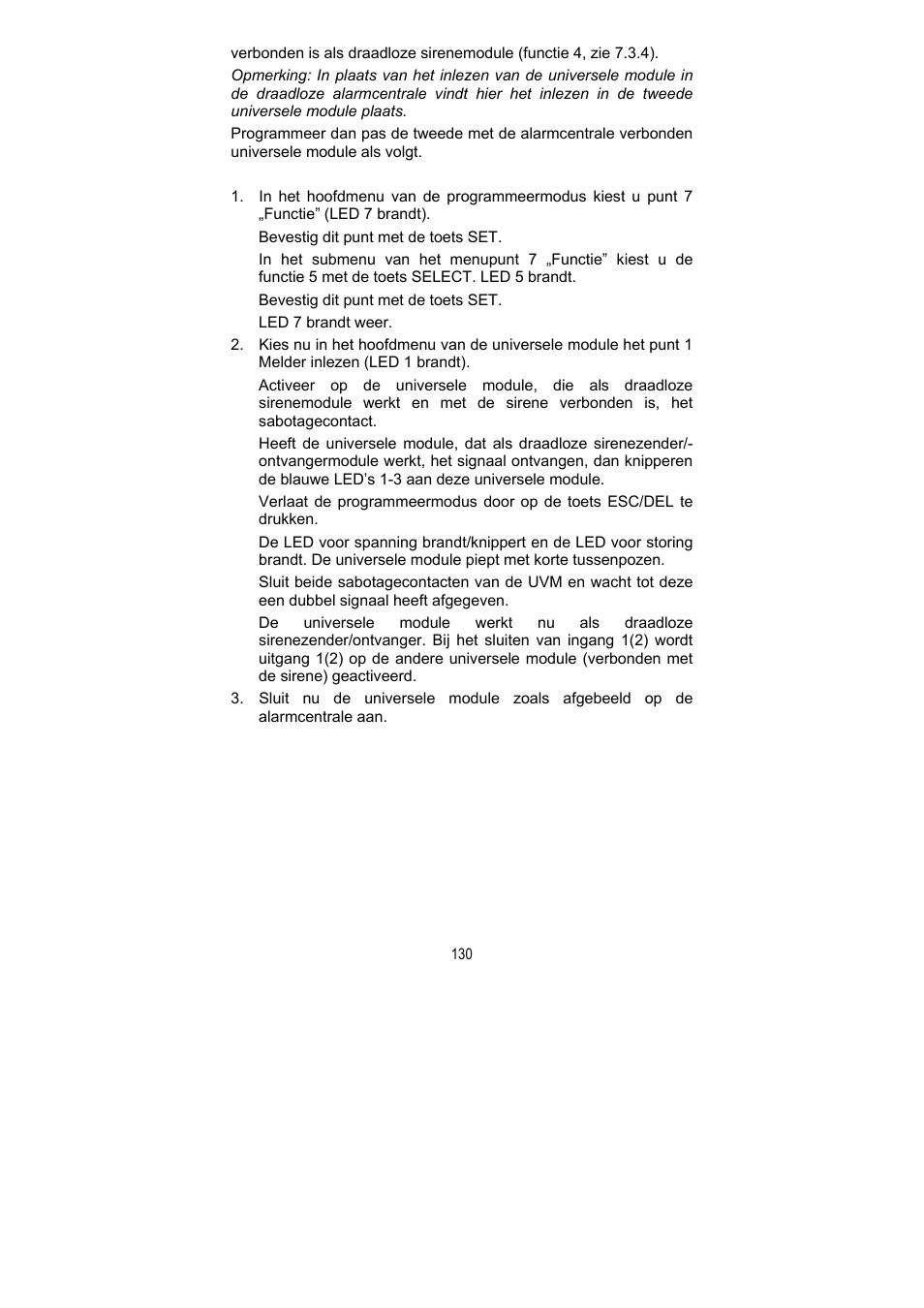 ABUS FU8211 Secvest 2WAY Wireless Universal Module User Manual | Page 142 / 220