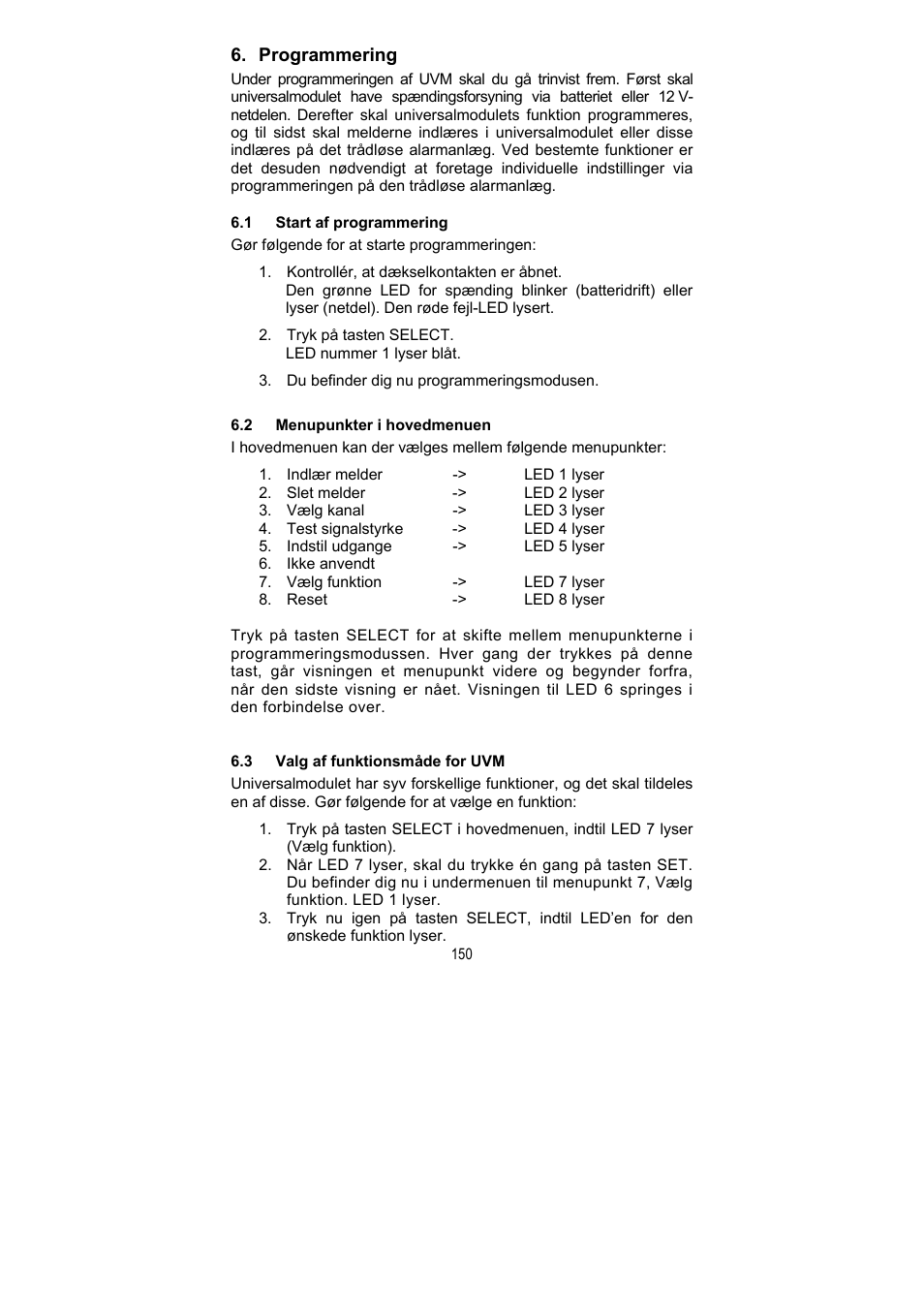 ABUS FU8211 Secvest 2WAY Wireless Universal Module User Manual | Page 166 / 220