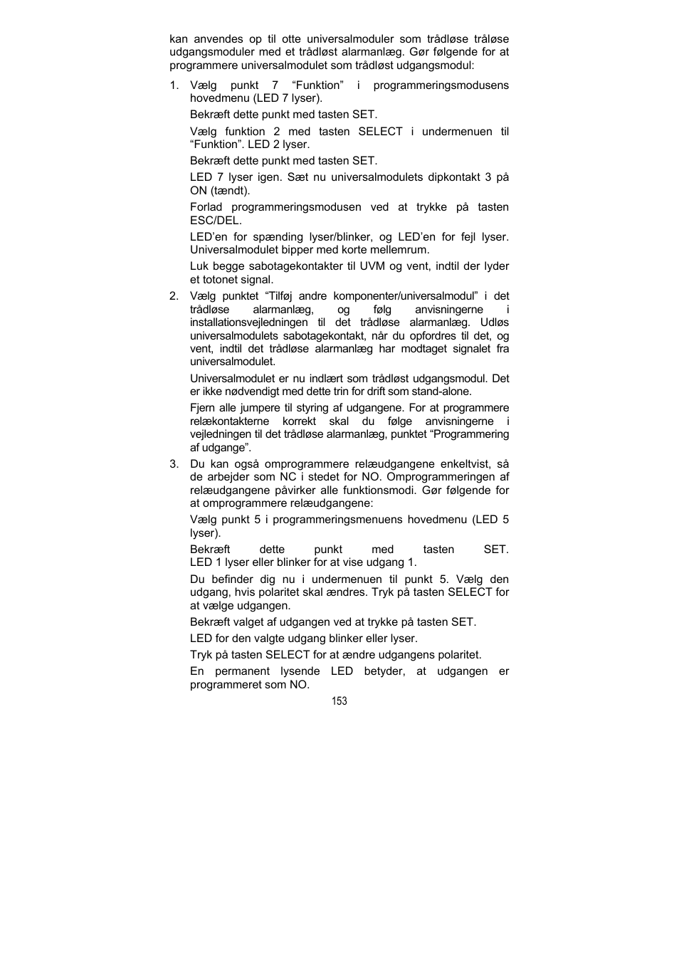 ABUS FU8211 Secvest 2WAY Wireless Universal Module User Manual | Page 169 / 220