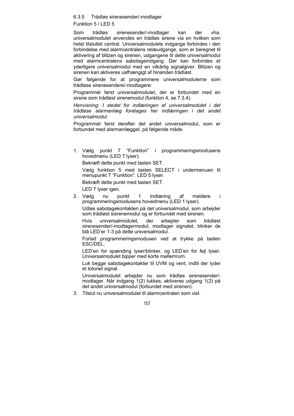 ABUS FU8211 Secvest 2WAY Wireless Universal Module User Manual | Page 173 / 220