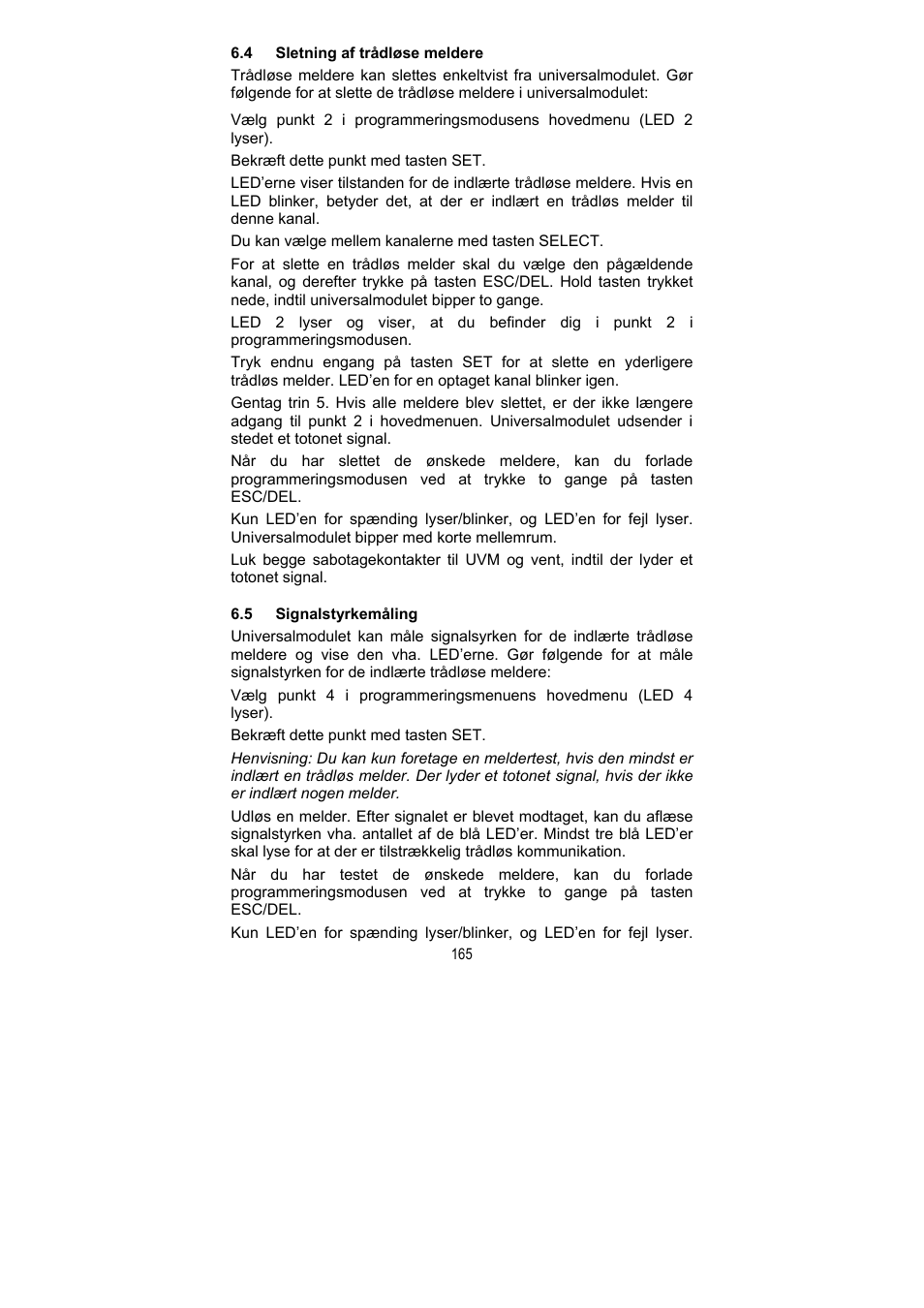 ABUS FU8211 Secvest 2WAY Wireless Universal Module User Manual | Page 181 / 220