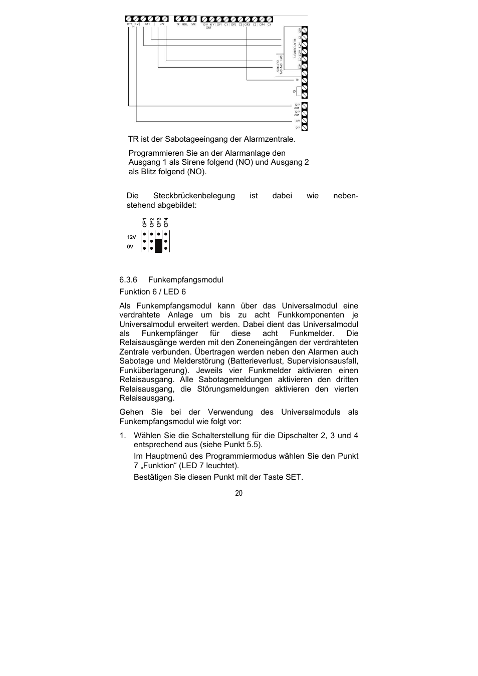 ABUS FU8211 Secvest 2WAY Wireless Universal Module User Manual | Page 20 / 220