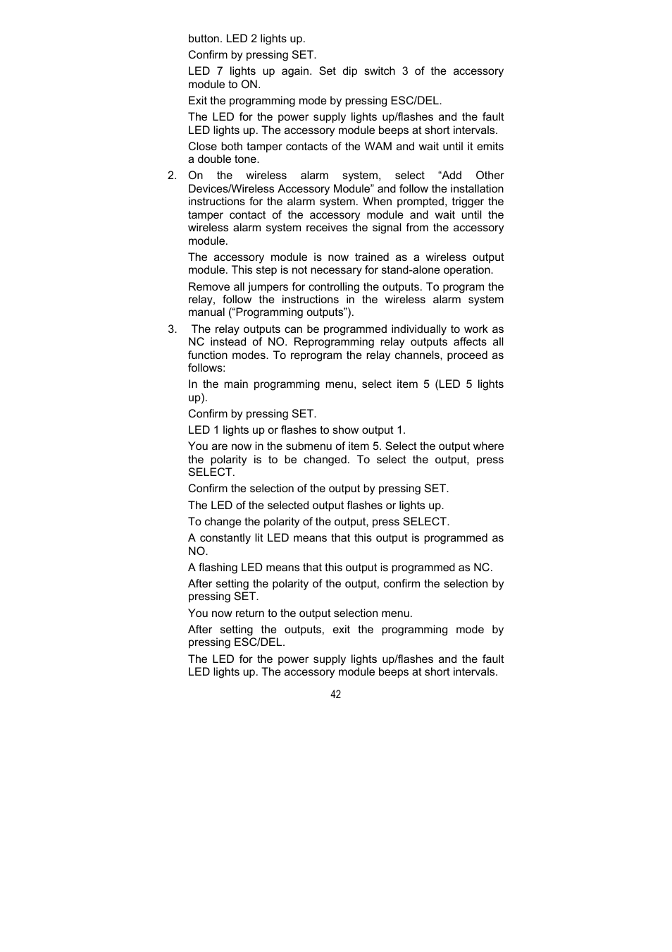 ABUS FU8211 Secvest 2WAY Wireless Universal Module User Manual | Page 46 / 220