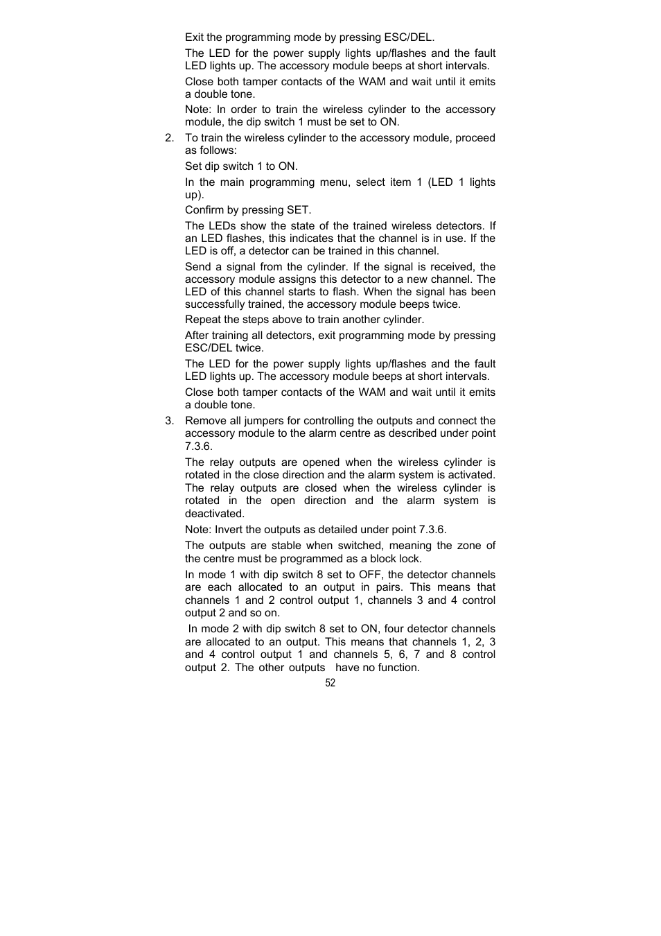 ABUS FU8211 Secvest 2WAY Wireless Universal Module User Manual | Page 56 / 220