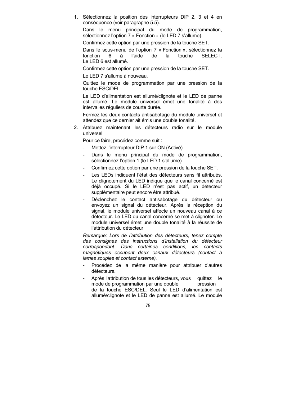 ABUS FU8211 Secvest 2WAY Wireless Universal Module User Manual | Page 83 / 220
