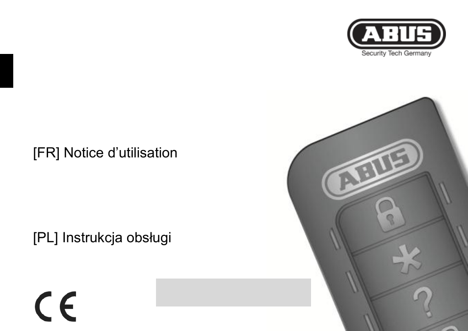 Betjeningsvejledning | ABUS FUBE50010 Secvest Wireless Remote Control User Manual | Page 33 / 60