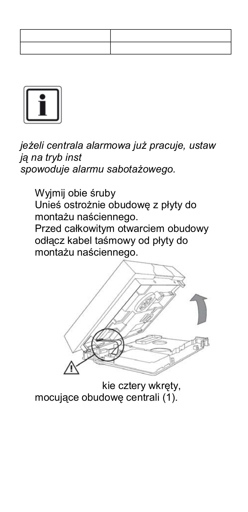 Instalacja | ABUS FU8030 Secvest 2WAY Ethernet Module User Manual | Page 45 / 49