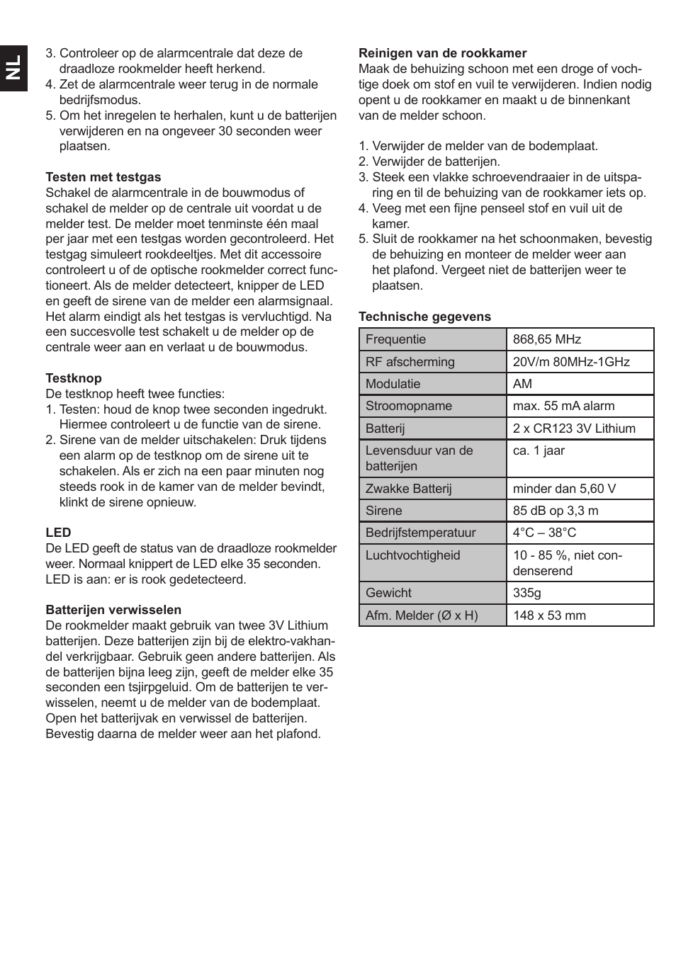 ABUS FU9035 Privest Wireless Smoke Detector User Manual | Page 10 / 12