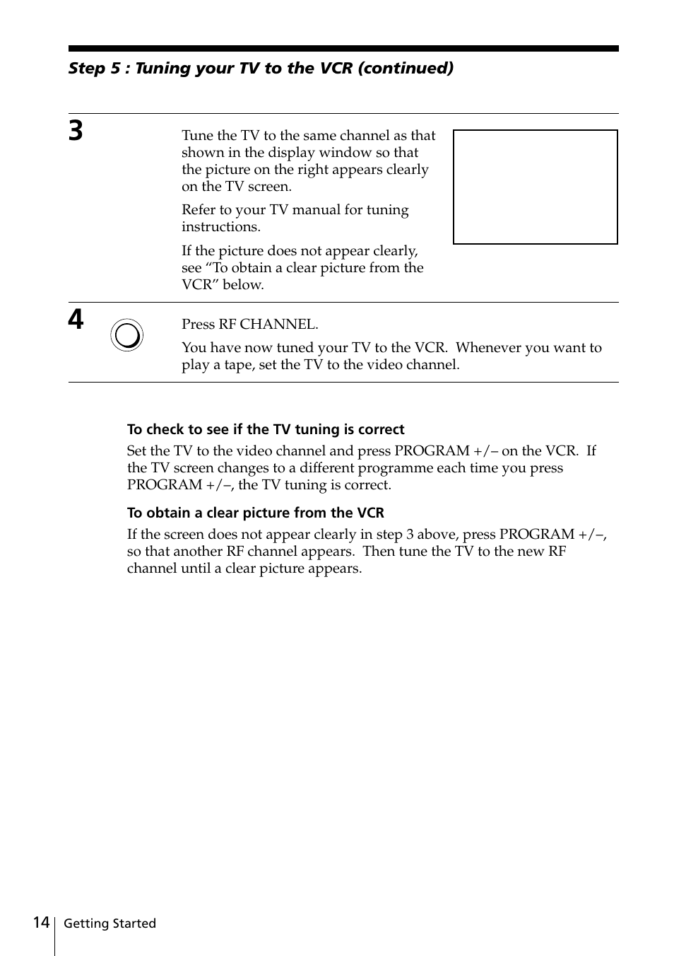 Sony SLV-SE20UX User Manual | Page 14 / 72