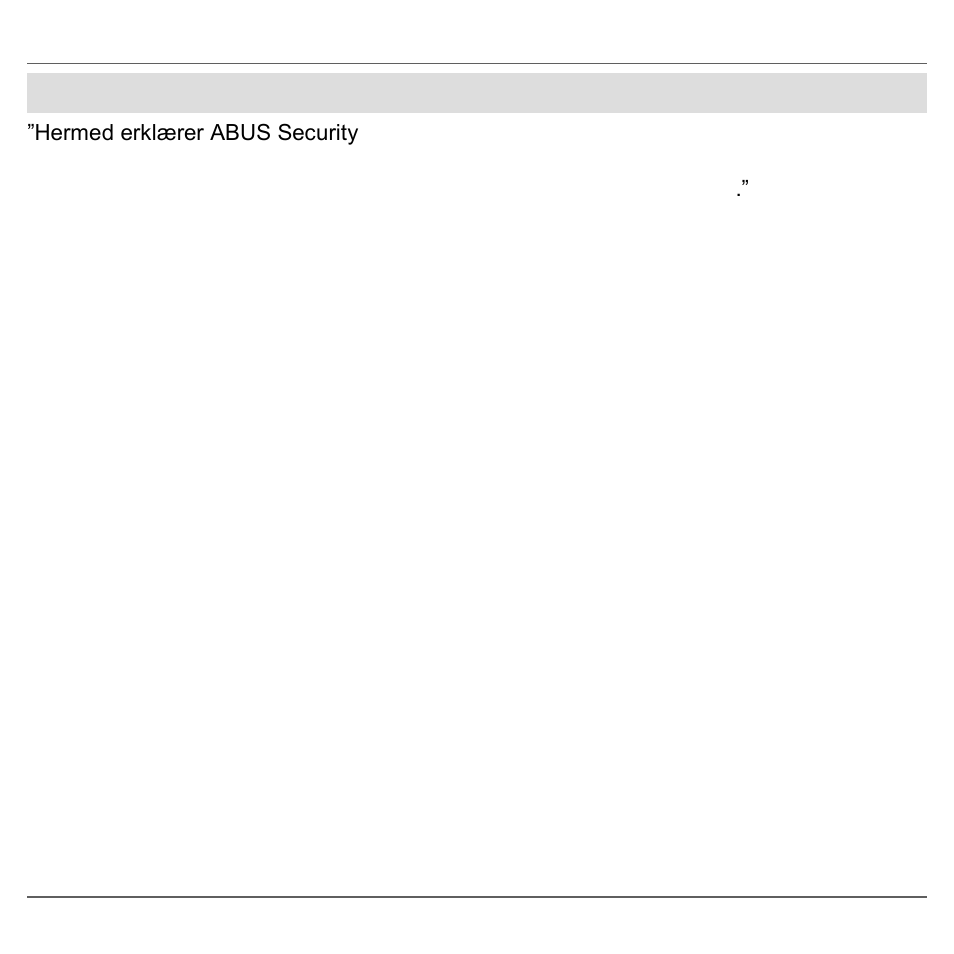 Rengøring, bortskaffelse, Overensstemmelseserklæring | ABUS HSRM20000 wireless smoke alarm device User Manual | Page 122 / 123