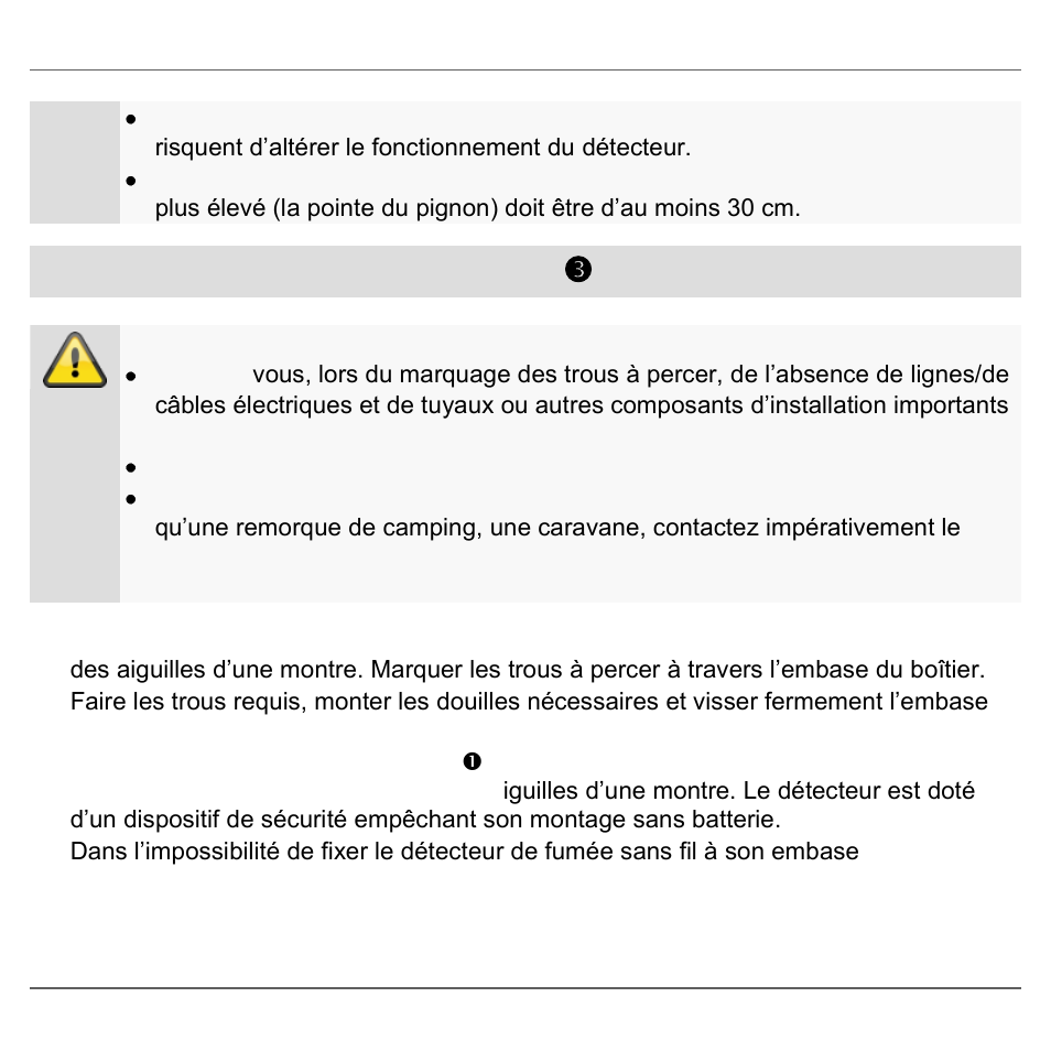 Mise en service, Installation et montage, voir graphique | ABUS HSRM20000 wireless smoke alarm device User Manual | Page 49 / 123