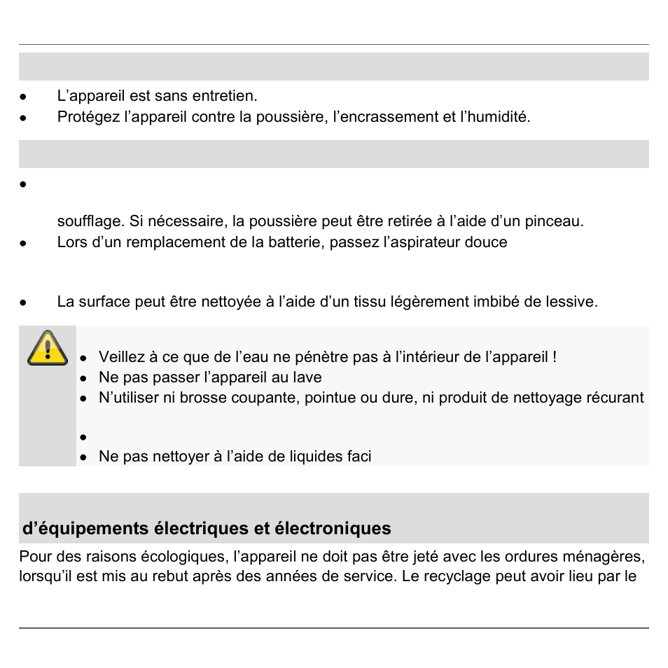 Nettoyage, élimination, Remarque, Nettoyage | ABUS HSRM20000 wireless smoke alarm device User Manual | Page 57 / 123