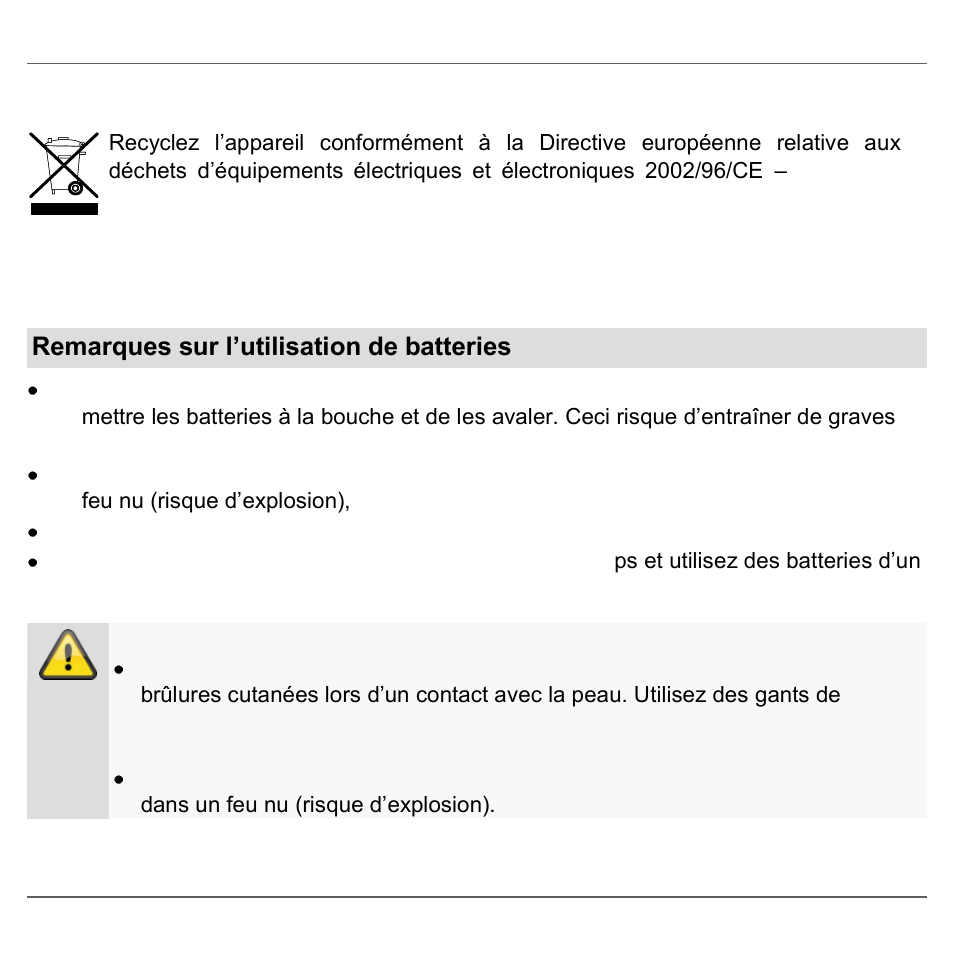 Nettoyage, élimination, Remarques sur l’utilisation de batteries | ABUS HSRM20000 wireless smoke alarm device User Manual | Page 58 / 123