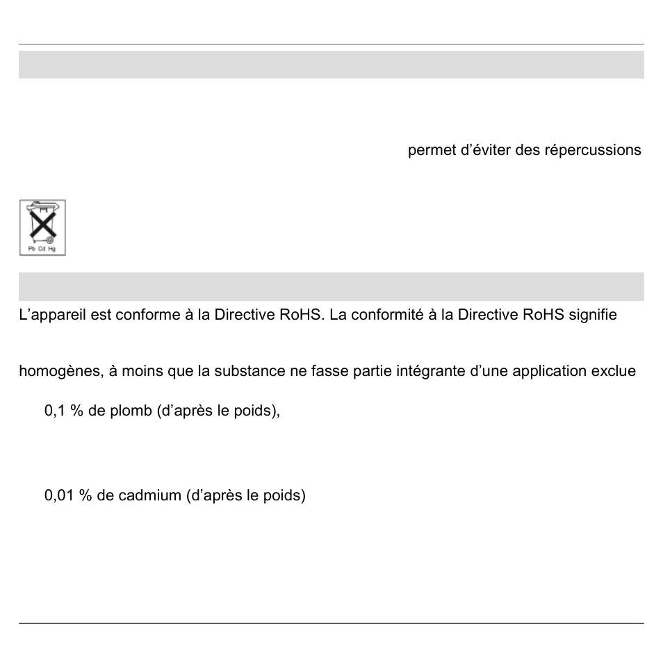 Nettoyage, élimination, Remarque importante sur le recyclage de batteries, Remarque sur la directive européenne rohs | ABUS HSRM20000 wireless smoke alarm device User Manual | Page 59 / 123