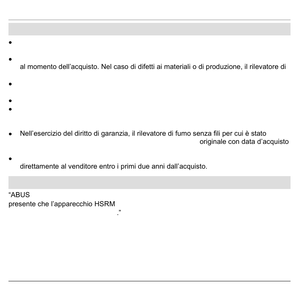 Pulizia, smaltimento, Garanzia, Dichiarazione di conformità | ABUS HSRM20000 wireless smoke alarm device User Manual | Page 82 / 123