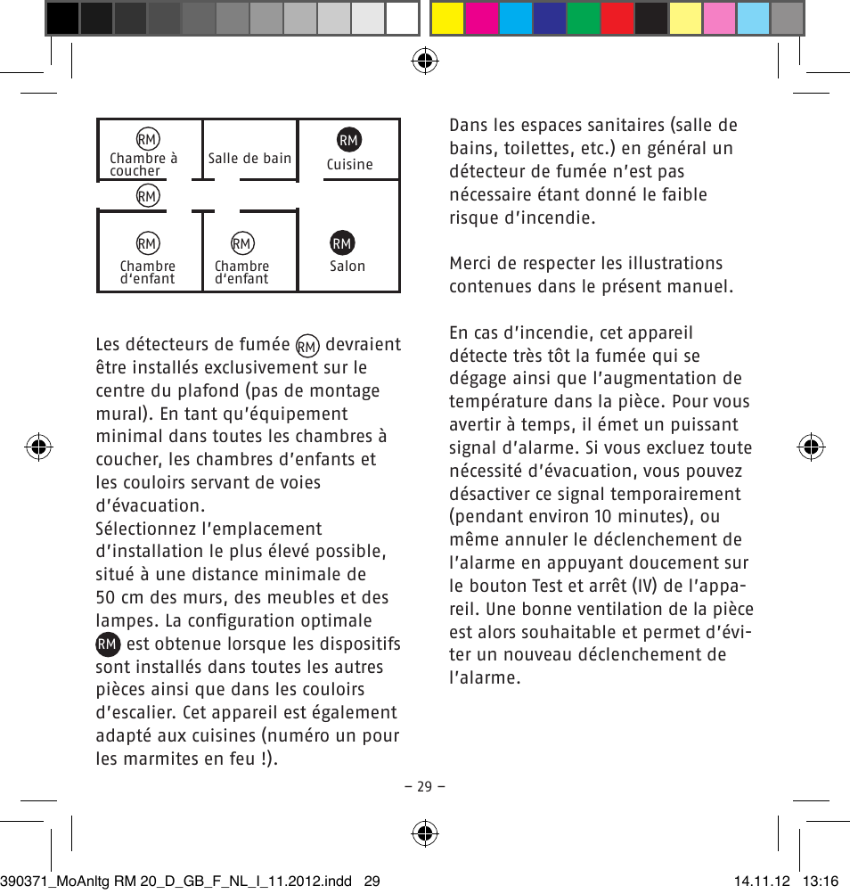 ABUS HSRM30000 Smoke and Heat Detector User Manual | Page 29 / 64