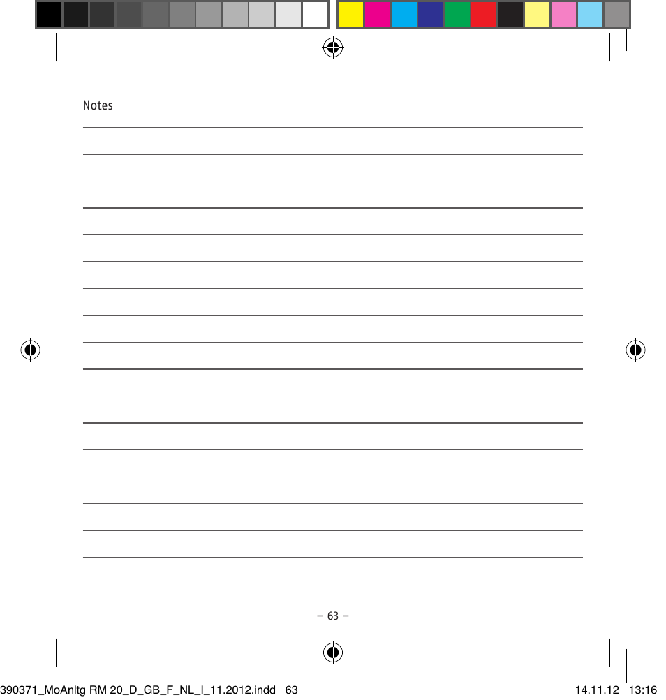 ABUS HSRM30000 Smoke and Heat Detector User Manual | Page 63 / 64