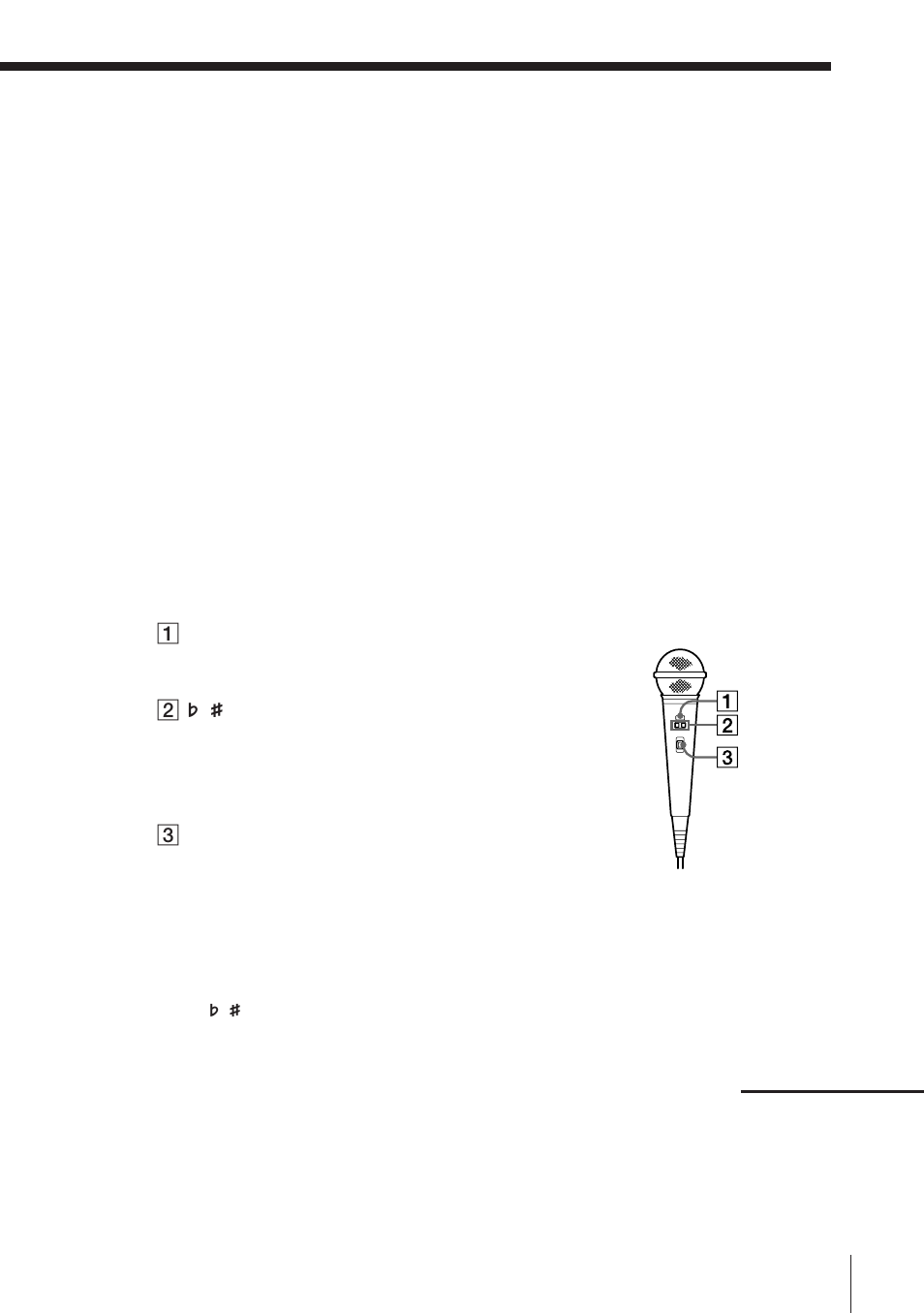 Using the supplied microphone | Sony SLV-KH7ME User Manual | Page 23 / 48