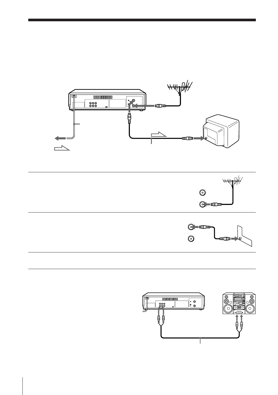 Additional connection | Sony SLV-KH7ME User Manual | Page 8 / 48